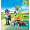 Tanara exploratoare cu Vidre Playmobil
