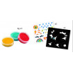 Set make-up culori non alergice super-eroi Djeco