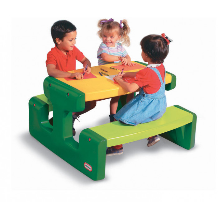 Masuta pentru picnic verde Little Tikes