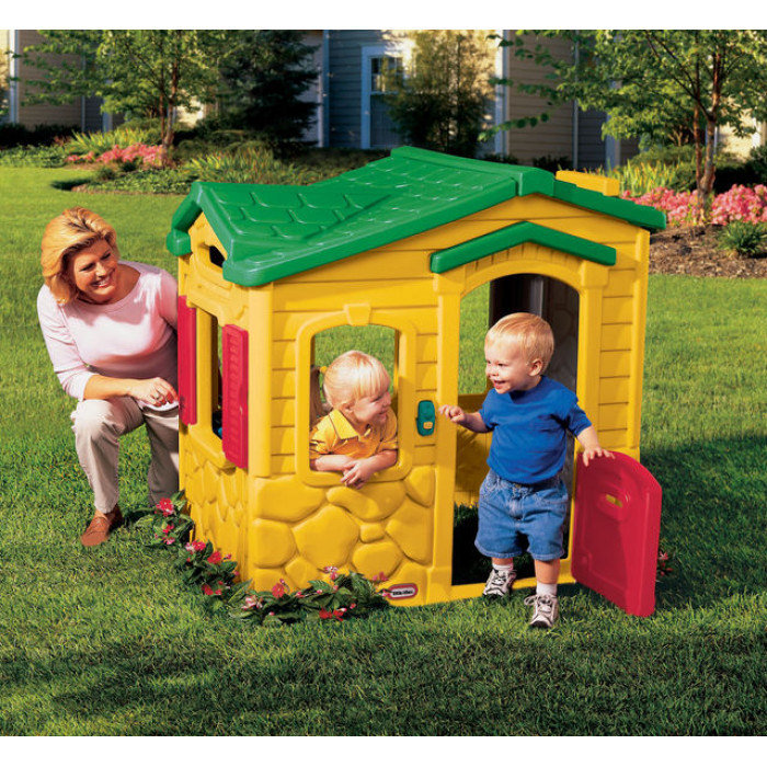 Casuta de joaca copii cu sonerie Little Tikes
