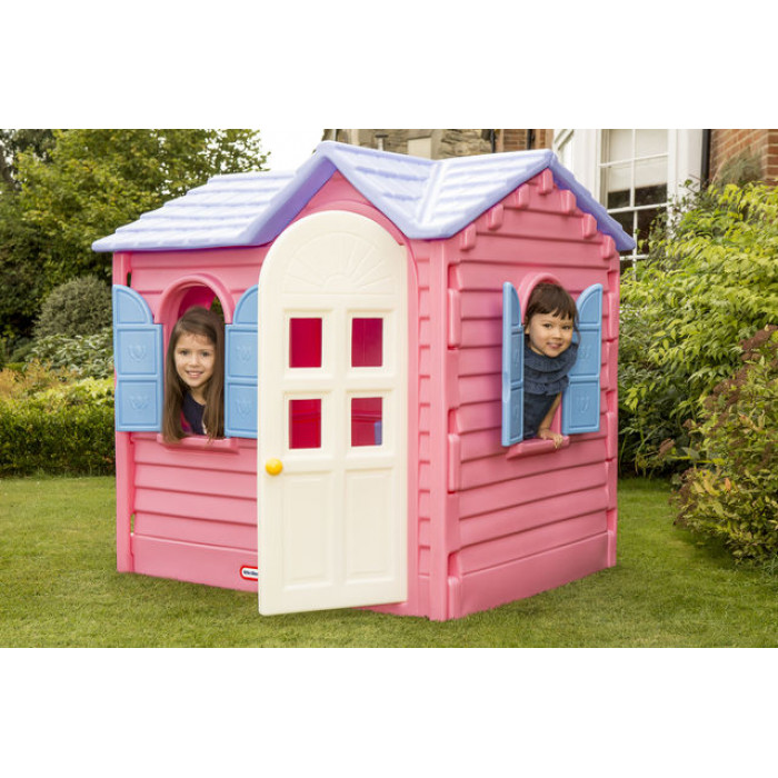 Casuta roz de vacanta pentru copii Little Tikes