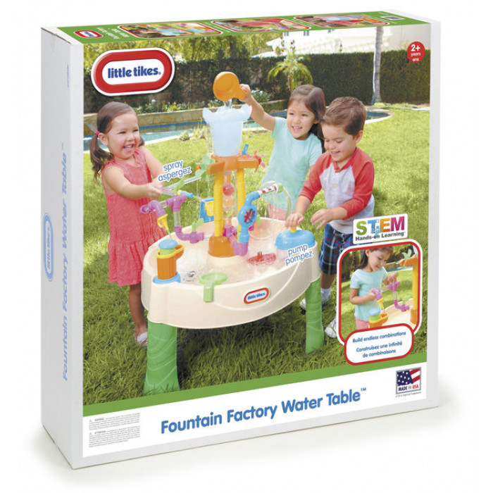 Masuta de joaca cu fantana Little Tikes