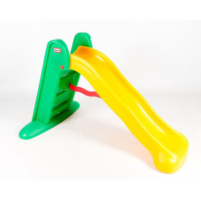 Tobogan galben si verde Little Tikes