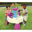 Masuta de joaca roz cu apa Spirala Little Tikes