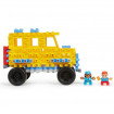 Blocuri de constructie autobuz scolar Little Tikes