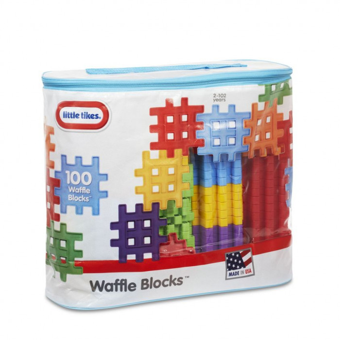 Blocuri de constructie set 100 piese Little Tikes