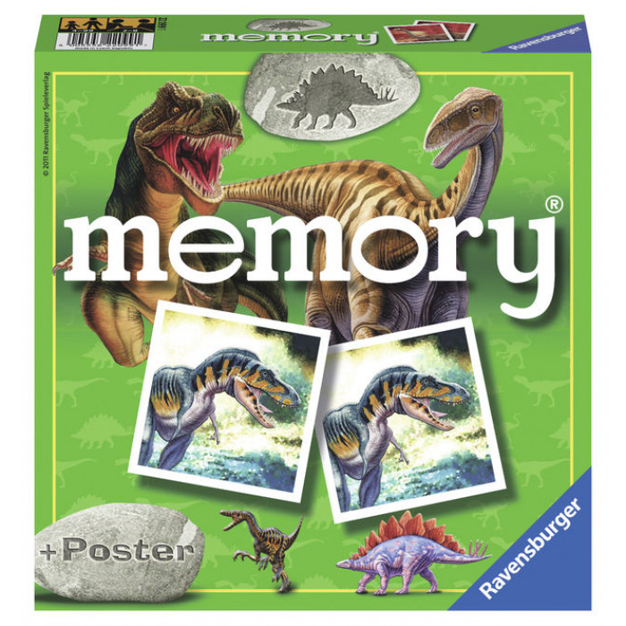 Joc memorie cu dinozauri Ravensburger