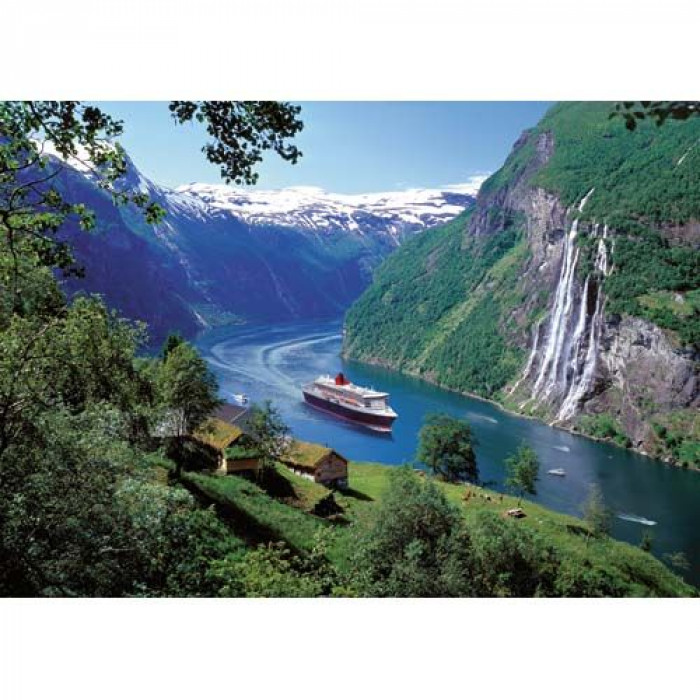 Puzzle copii si adulti Fiord 1000 piese Ravensburger