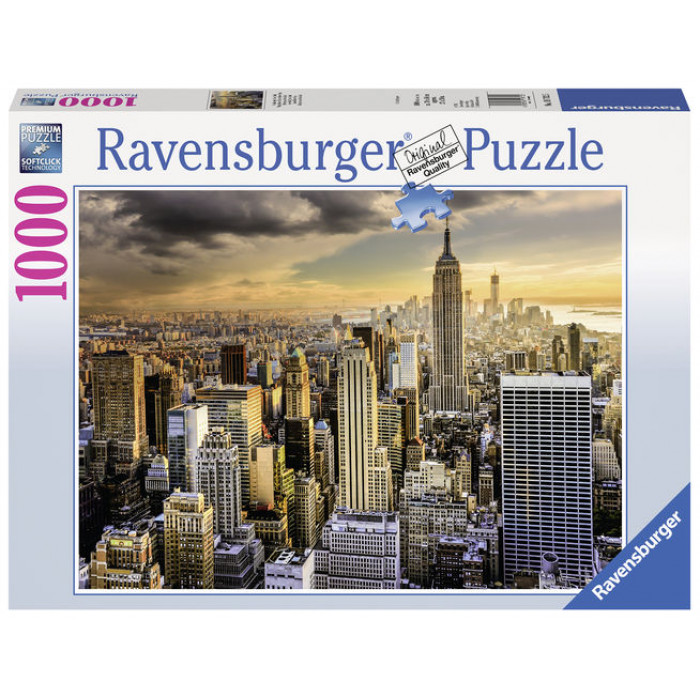 Puzzle copii si adulti New York 1000 piese Ravensburger