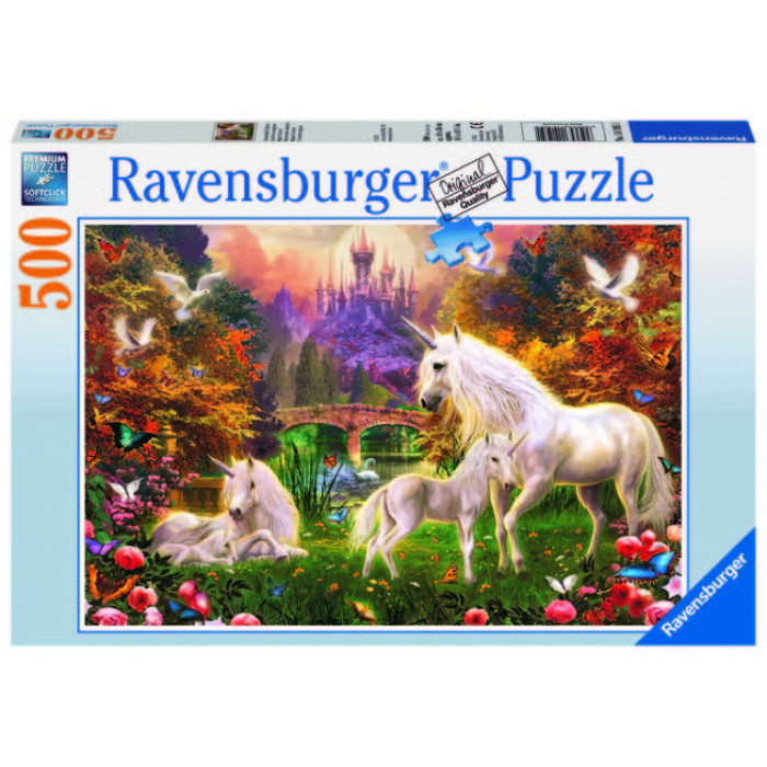 Puzzle Unicorni 500 piese Ravensburger
