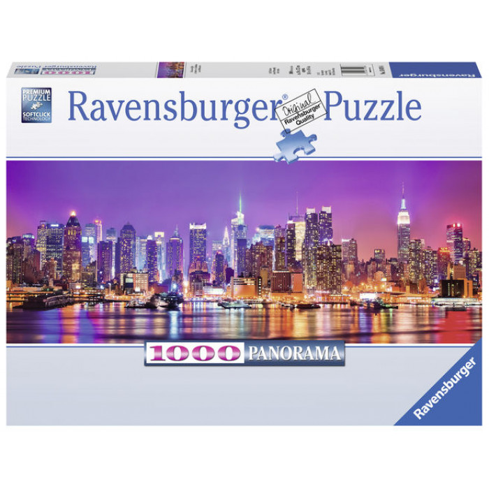 Puzzle copii si adulti Manhattan 1000 piese Ravensburger