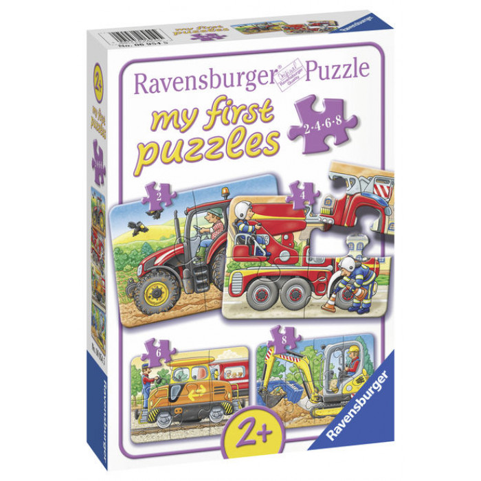 Primul meu puzzle utilaje agricole Ravensburger Primul meu puzzle utilaje agricole Ravensburger