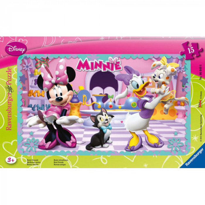 Puzzle Minnie Mouse 15 piese Ravensburger
