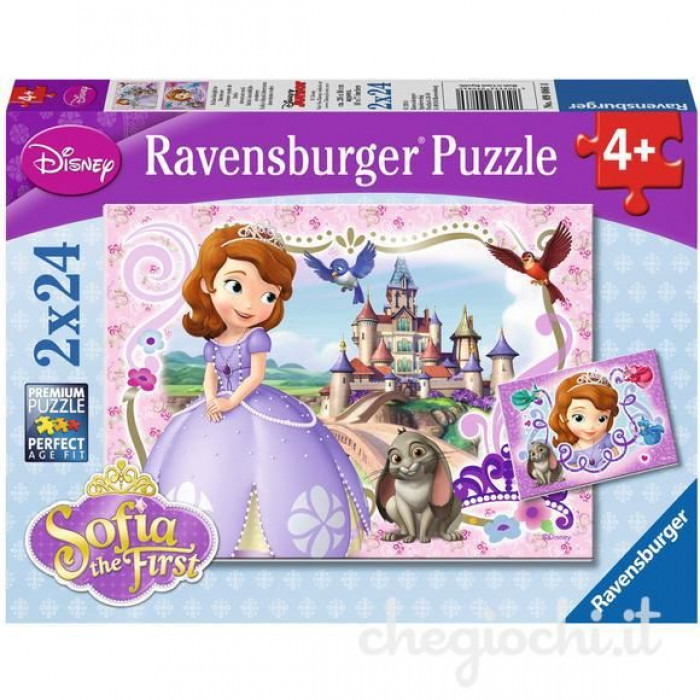 Puzzle printesa Sofia 2X24 piese Ravensburger