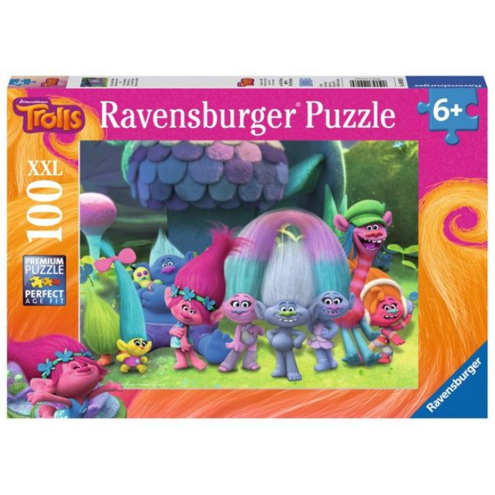 Puzzle Trolls 100 piese Ravensburger