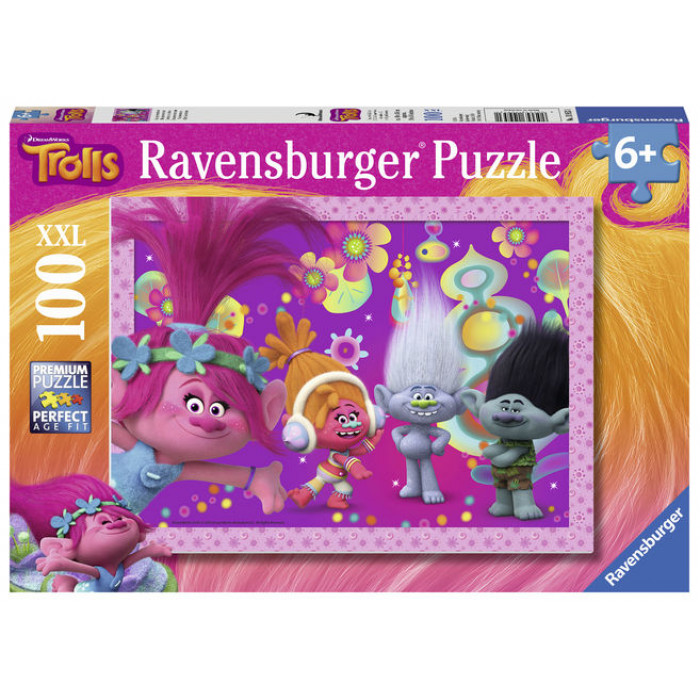 Puzzle Trolls 100 piese Ravensburger