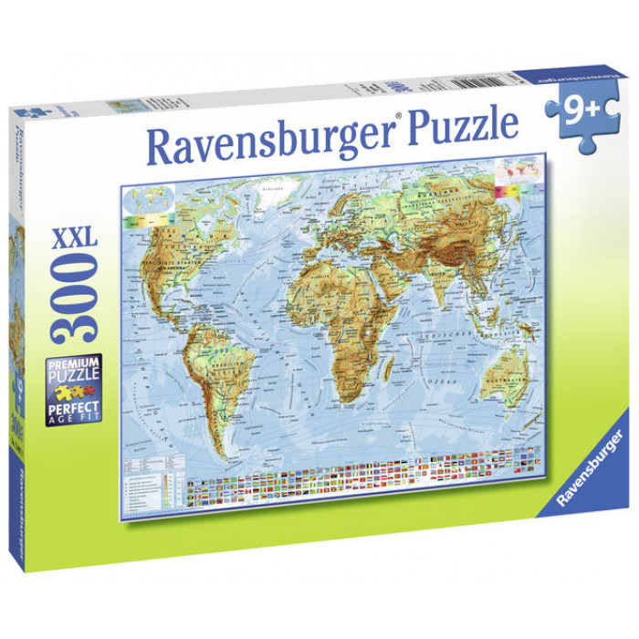 Puzzle harta Politica 300 piese Ravensburger