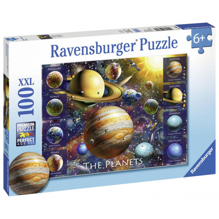 Puzzle Planete 100 piese Ravensburger