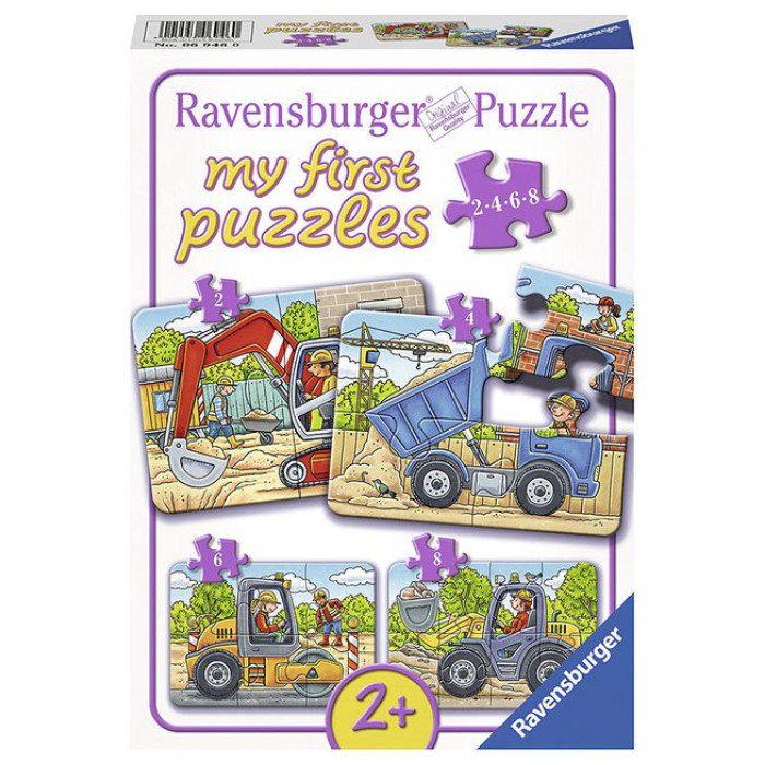 Puzzle Santier 2/4/6/8 piese Ravensburger