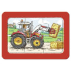 Puzzle utilaje 3X6 piese Ravensburger