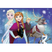 Puzzle Frozen fetite 2X24 piese Ravensburger