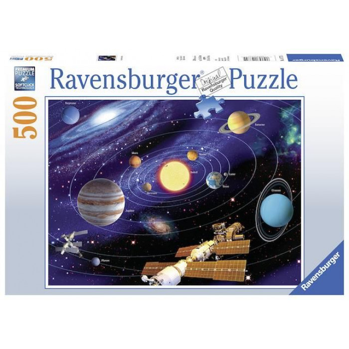Puzzle sistemul solar 500 piese Ravensburger