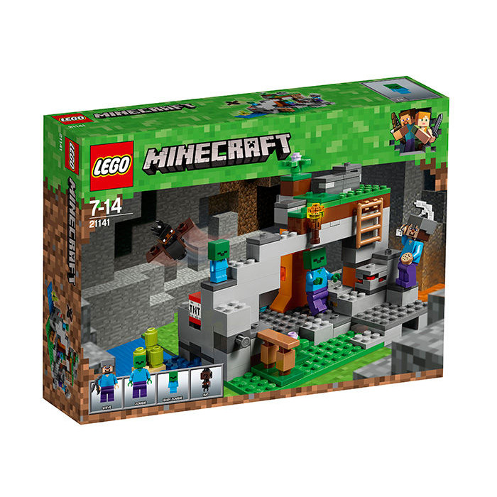 Pestera cu zombi Lego Minecraft