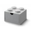 Sertar de birou LEGO 2x2 gri