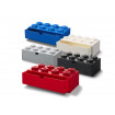 Sertar de birou LEGO 2x4 alb