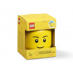 Mini cutie depozitare cap minifigurina LEGO baiat