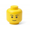 Mini cutie depozitare cap minifigurina LEGO baiat