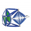 Set constructie magnetic Primary 116 piese Supermag