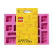 Tava pentru cuburi de gheata LEGO roz