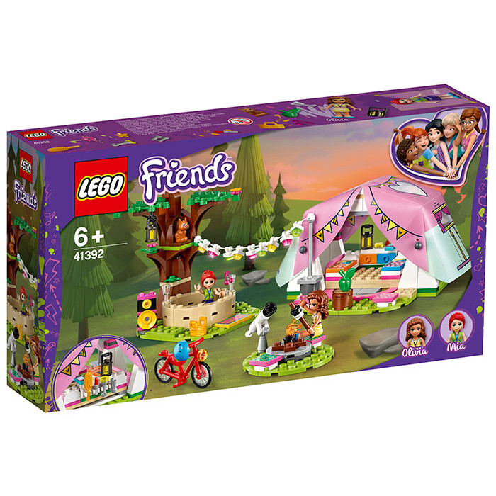 Camping luxos in natura Lego Friends