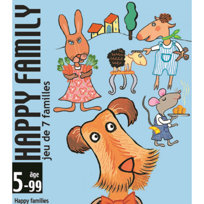 Joc de carti Happy family Djeco