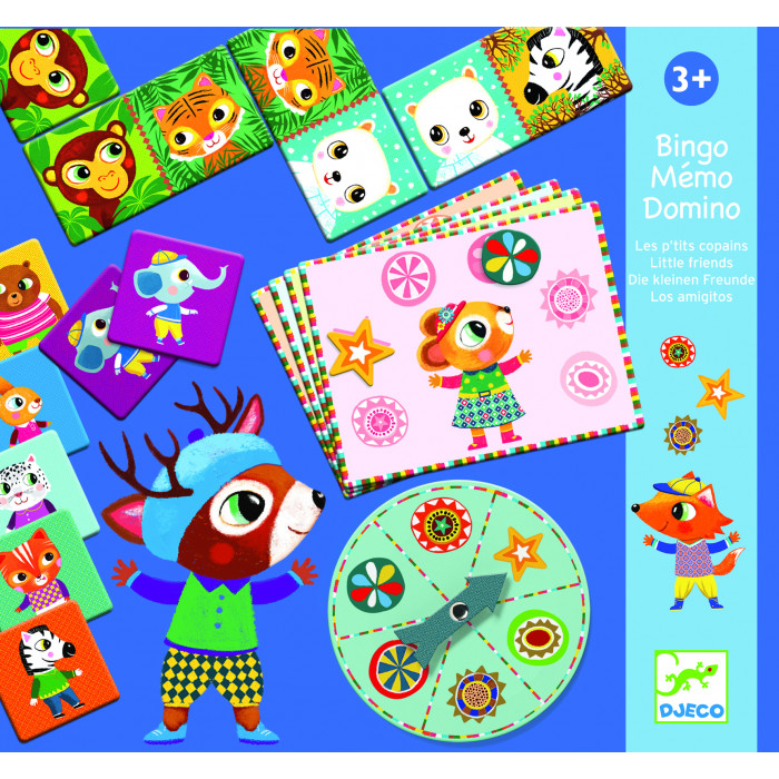 Joc Bingo Memo Domino Djeco