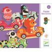 Puzzle interschimbabil vehicule Djeco