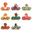 Puzzle interschimbabil vehicule Djeco