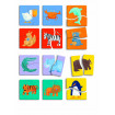 Puzzle lemn animale Djeco