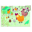 Puzzle closca cu pui Djeco