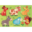 Puzzle lemn Coucou Djeco