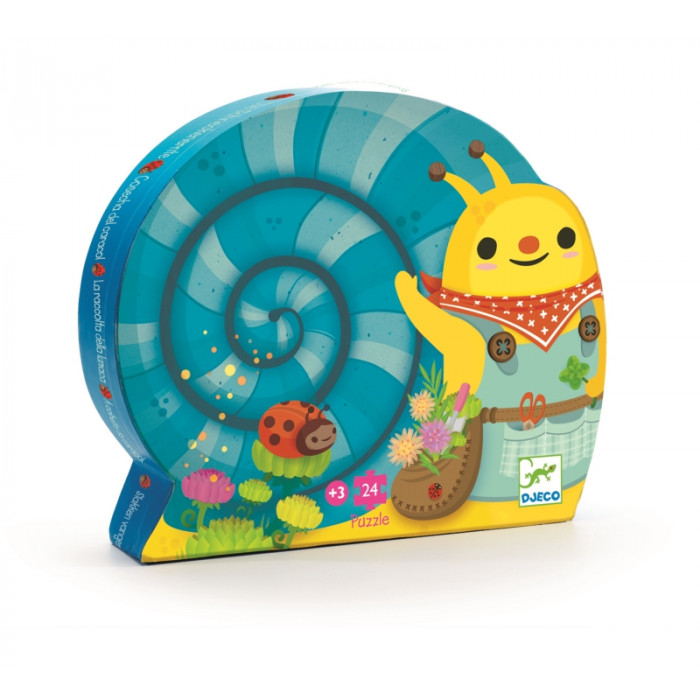 Puzzle gradina melcului Djeco