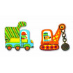 Puzzle duo mobil vehicule Djeco
