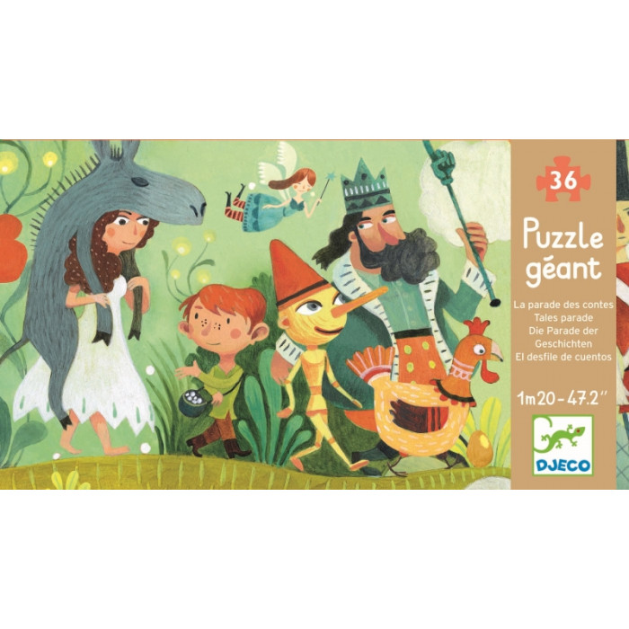 Puzzle gigant parada povestilor Djeco