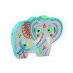 Puzzle elefantul asiatic Djeco