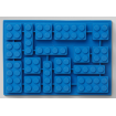 Tava pentru cuburi de gheata LEGO albastru