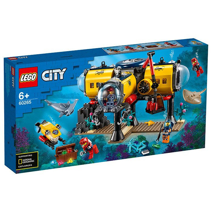 Baza de explorare a oceanului Lego City