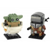Mandalorian si Copilul Lego Star Wars