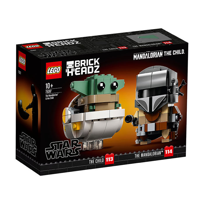 Mandalorian si Copilul Lego Star Wars