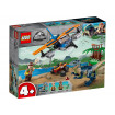 Velociraptor misiunea de salvare cu biplanul Lego Jurassic World